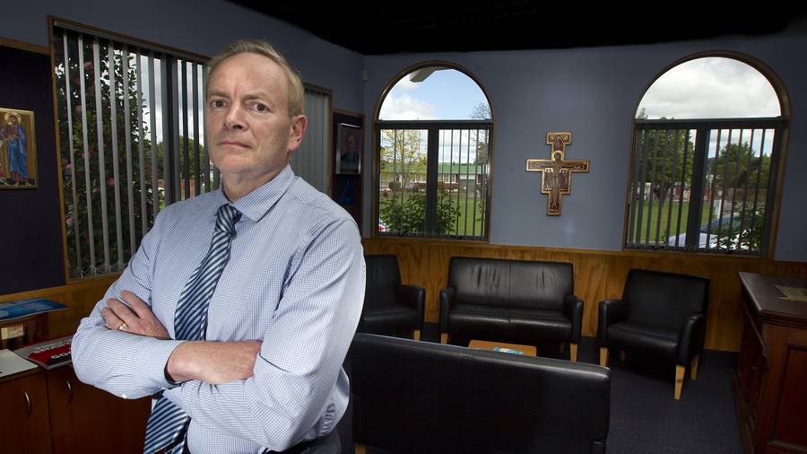 John Paul College principal Patrick Walsh is concerned about the teaching shortage in Rotorua. (Photo / file)