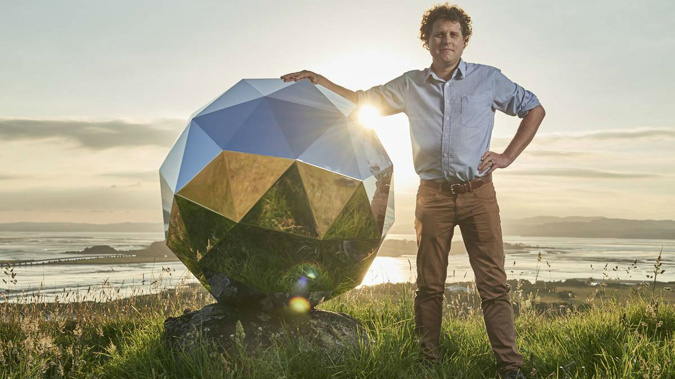 Astronomer Ian Griffin says NZ's first act as a spacefaring nation 'is to pollute the night sky'. (Photo \ NZ Herald)