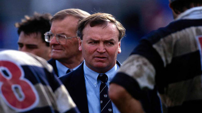 Graham Henry led Auckland to four successive titles between 199 and 1996. (Photo: Photosport)