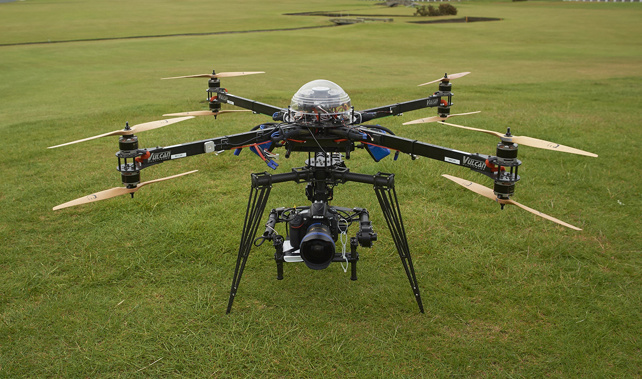 This included analysis of whether police can fly drones over private property and use thermal imaging devices to look for signs of cannabis growing. (Photo \ Getty Images)