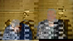 Convicted rapists Peter Chambers, (left) and Mark Arona were sentenced in the Tauranga District Court yesterday via audio visual link from prison. (Photo \ File)