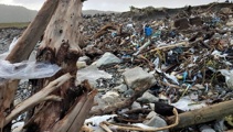 'It's devastating': Greymouth beach littered with rubbish after storm