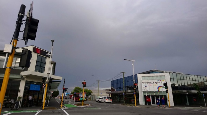 The weather has gone from highs to lows in only a few hours. (Photo / Twitter)