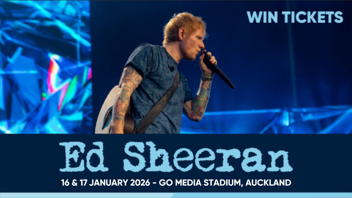 WIN TICKETS TO ED SHEERAN’S LOOP TOUR AT AUCKLAND’S GO MEDIA STADIUM