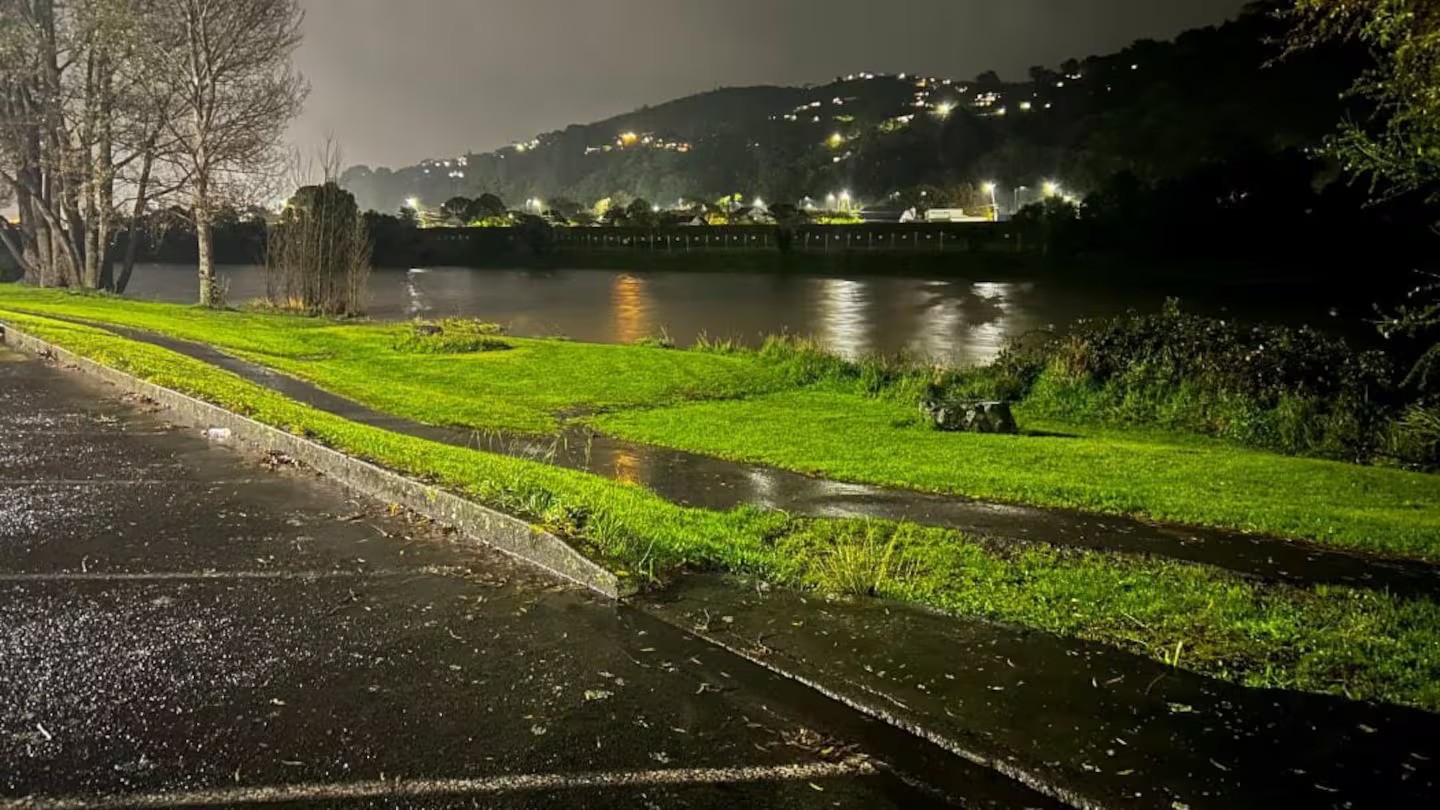 River levels monitored after heavy rain hits Lower Hutt