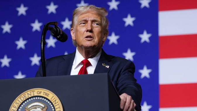 US President Donald Trump has warned Hamas it faces "all hell" if it does not accept his 20-point plan for peace in Gaza. Photo / Getty Images