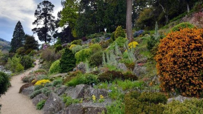 The Dunedin Botanic Garden.