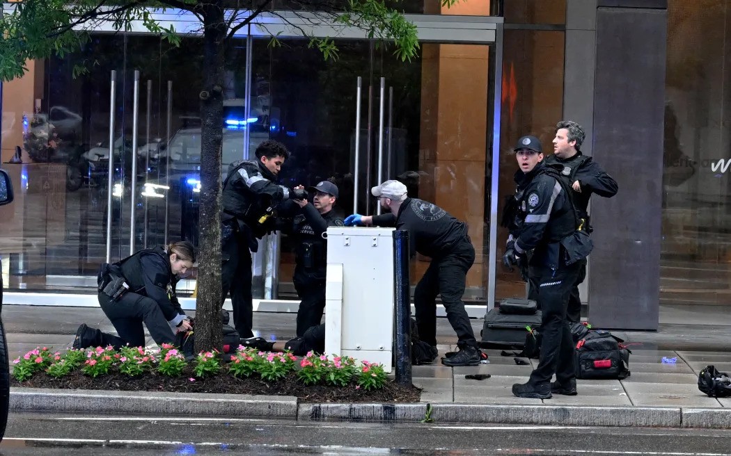 Secret Service says officers fatally shot a person who fired at them near White House
