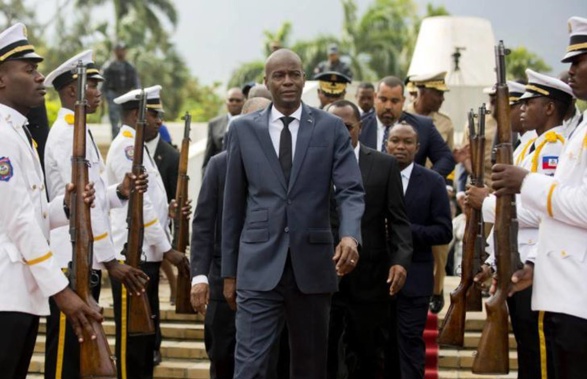 Haiti's President Jovenel Moise in 2018. Photo / AP