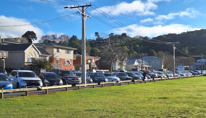 When Rotorua woman Stevee Ormsby arrived to rugby practice to find all the angle parks taken, she followed the lead of other cars, and parked on broken yellow lines. A concerned resident confronted her, and she's alleged to have assaulted him. Generic image.