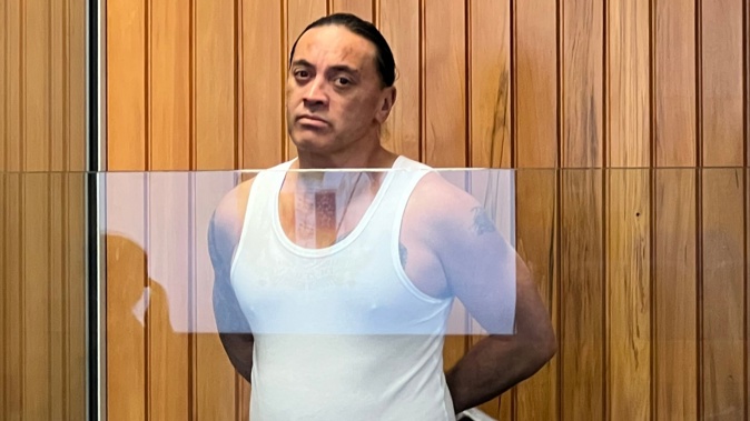 David Wiari Wehi appears in the Rotorua District Court for sentencing. Photo / Kelly Makiha