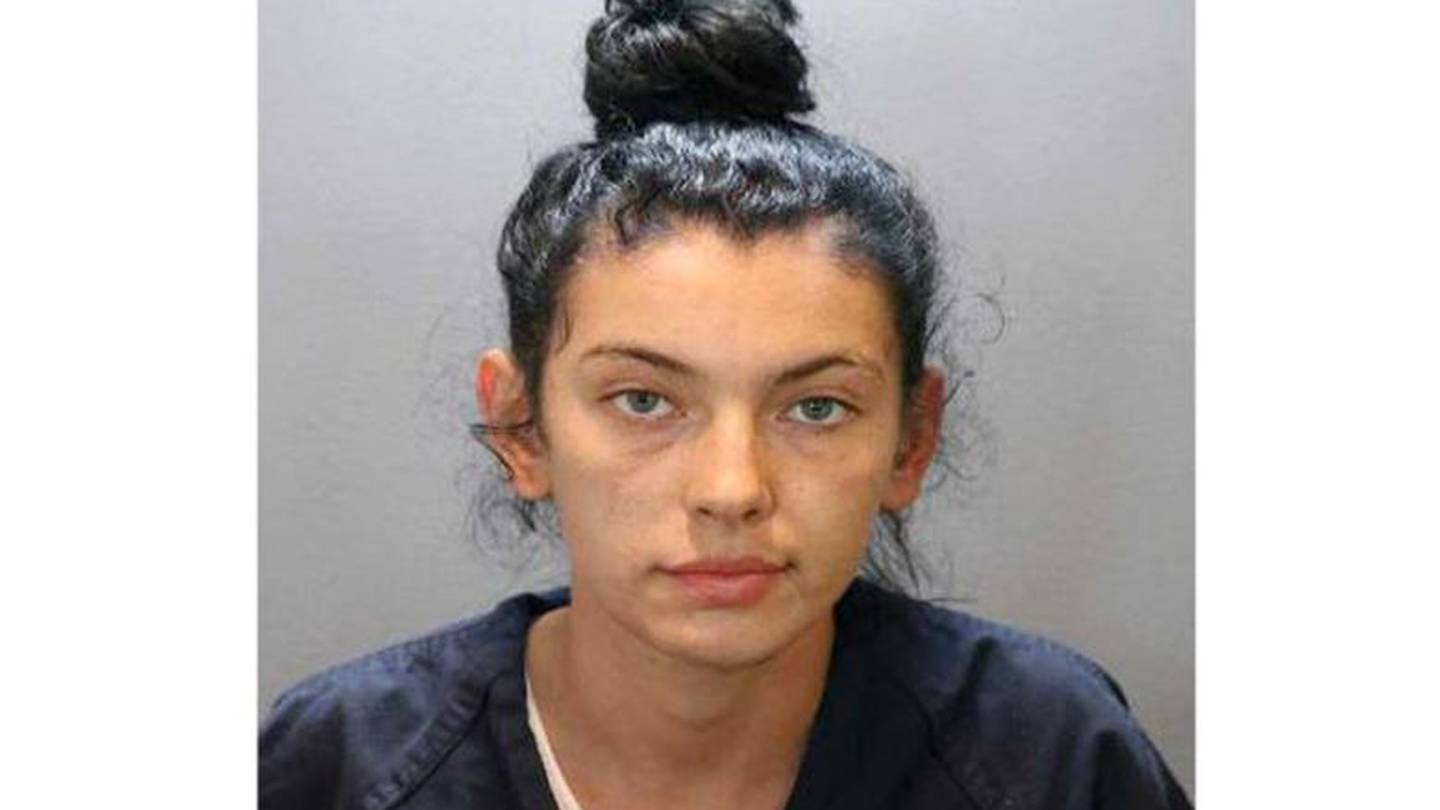 Hannah Star Esser, who has been charged with killing a man by ramming her car into him. Photo / AP