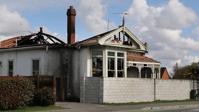 The Southbrook house was gutted by fire in September last year. Photo / Star News, John Cosgrove