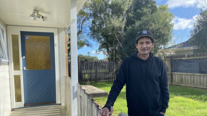 Zaine Logan who has a chronic and degenerative lung disease, says he was left living in unsafe, cold conditions for nearly two years while waiting for a public housing placement. Photo / Yolisa Tswanya