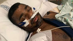 Muditha Kannangara was seriously injured when a thief stole his car and ran him over in Howick, Auckland.