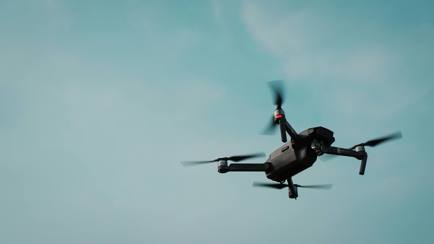 Police are investigating drone strikes on a Napier house, which have dropped paint and nails on to it. Photo / Unsplash