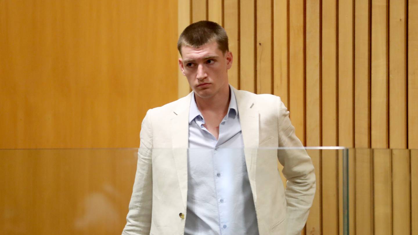 Jack Prenter was sentenced in the Whanganui District Court to 12 months' home detention on Monday after being found guilty of rape. Photo / Bevan Conley