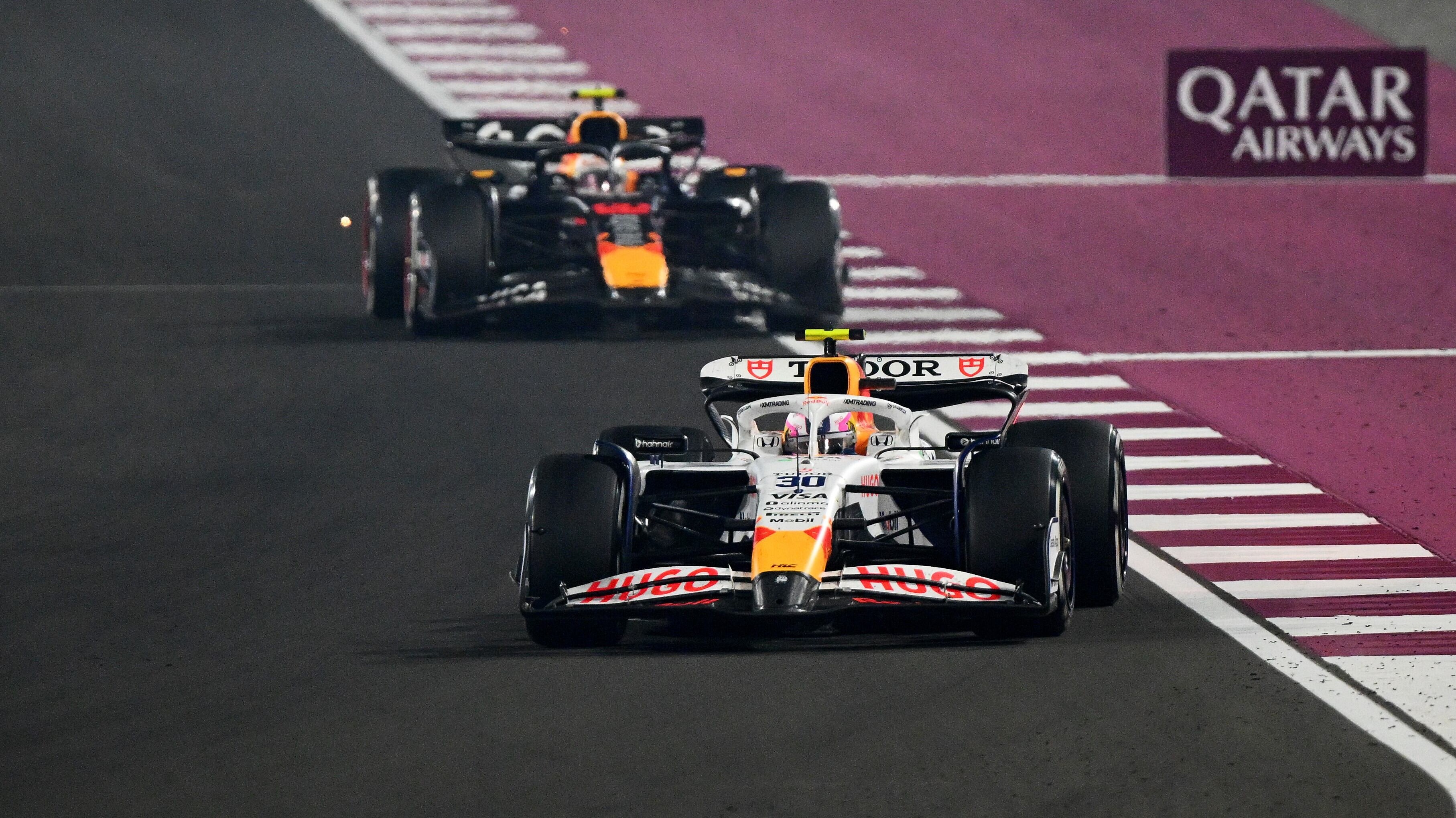 Lawson completes professional performance, tops Tsunoda for ninth in Qatar