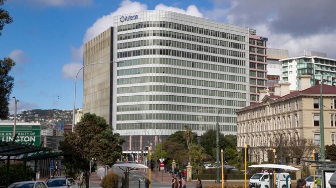 The Asteron Centre building on Featherston St. Photo / Mark Mitchell