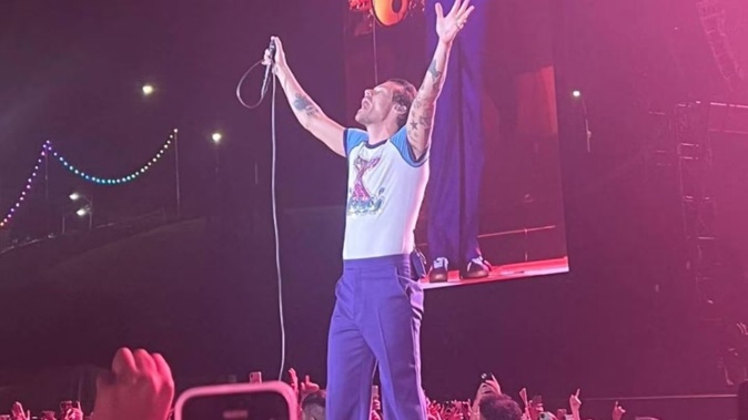 Big-ticket concerts like Harry Styles are becoming more and more expensive. Photo / Maisie Guy