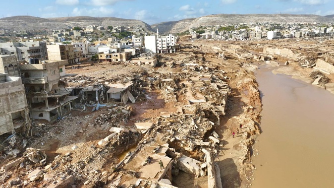 For years, experts warned that floods posed significant danger to dams protecting nearly 90,000 people in northeast of Libya, repeatedly calling for immediate maintenance of the two structures outside the city of Derna. Photo / AP