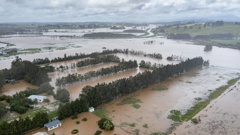 Cyclone Gabrielle brought widespread flooding to Kaipara, including at Kaihu Valley, pictured here.