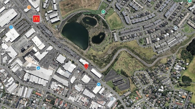 An altercation outside an Auckland restaurant in Mt Wellington led to a shot being fired and a police pursuit last night. Photo / Google