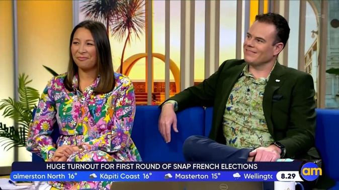 AM's current hosts, Lloyd Burr and Melissa Chan-Green, and the crew are set to broadcast their last episode today.