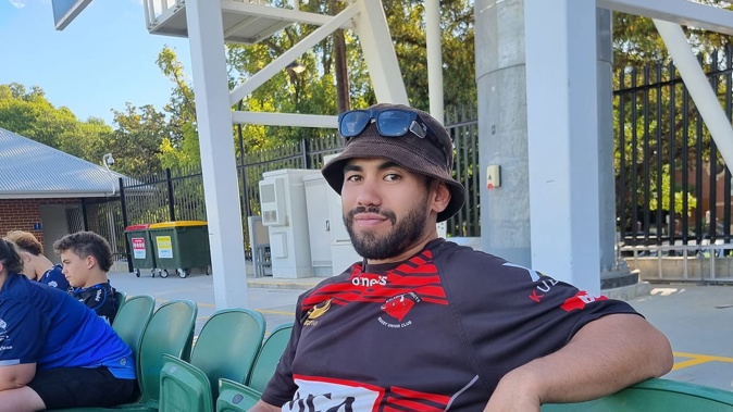 Joseph Simpkins was killed in a crash near the Perth Airport early on Sunday. Photo / Kalamunda Districts Rugby Union Club / Facebook.