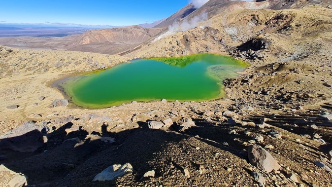 The Tongariro Crossing is one of the walks where foreign tourists will face a fee. Photo / NZME