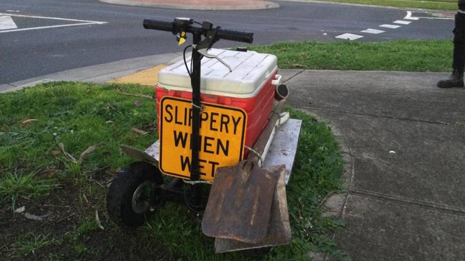 What a ride. Photo / Victoria Police