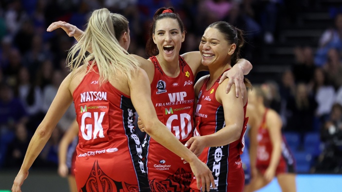 Tactix player Karin Burger is one of those making the move. Photo / Fiona Goodall/Getty Images