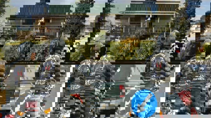 The Devils Henchmen MC sold their clubhouse land to the local council during an armed takeover by the rival Rebels gang.