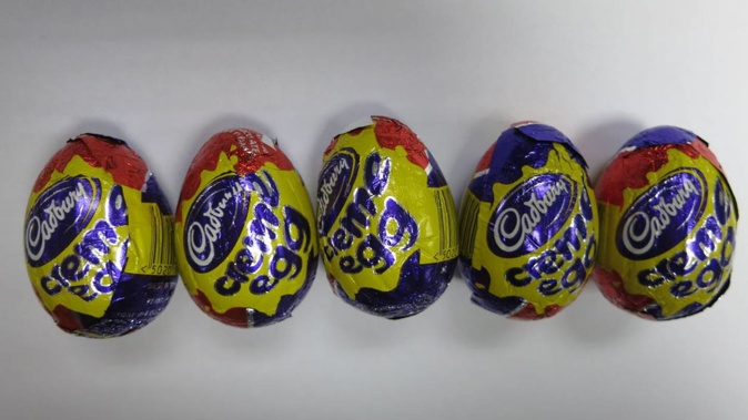 The not-so-sweet revelation appears to have shocked Creme Egg fans on social media. Photo / Getty Images