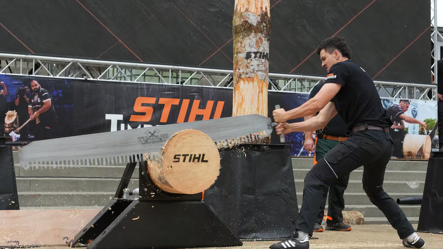 Quintin Fawcett will compete at the Timbersports World Championships in Milan.