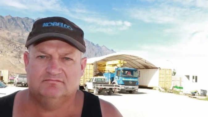 Queenstown Earthworks owner Craig Harpur. Photo / Philip Chandler