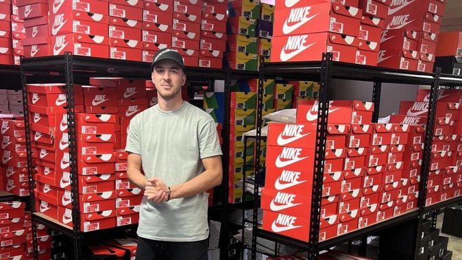 Jordan Caruccio is making around $80,000 a month - but not everyone is happy with how. Photo / news.com.au