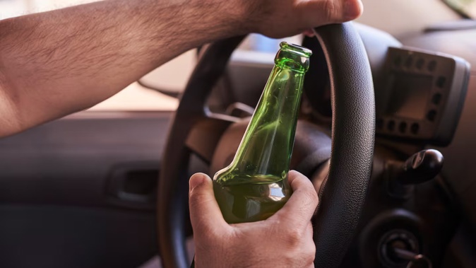 Daniel Phillip Hancy was driving drunk when he hit a motorcyclist and two stationary cars. Photo / 123RF