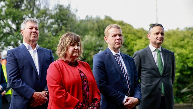 Prime Minister Chris Hipkins and Housing Minister Megan Woods are willing to compromise to save the deal. Photo / Alex Burton