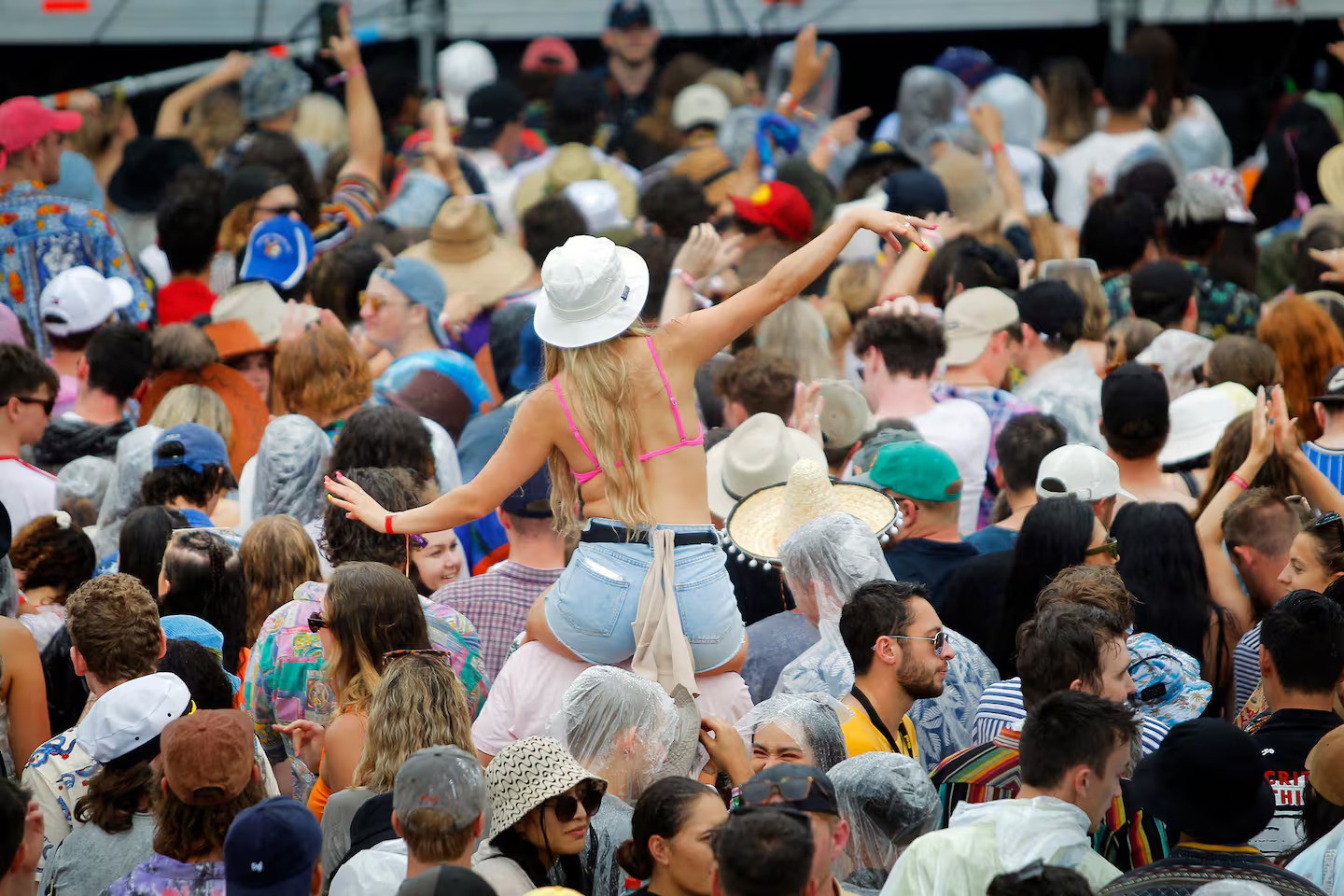 Partygoers at Bay Dreams. Photo / NZME