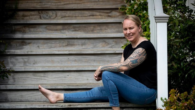 Shannan Hill: mother, clinical case manager, recovering addict. Photo / Dean Purcell