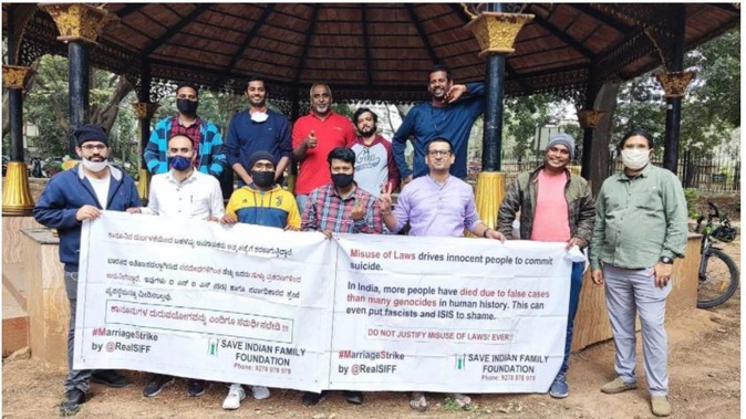 Men's rights activists have welcomed the Indian government's position. Photo / Supplied