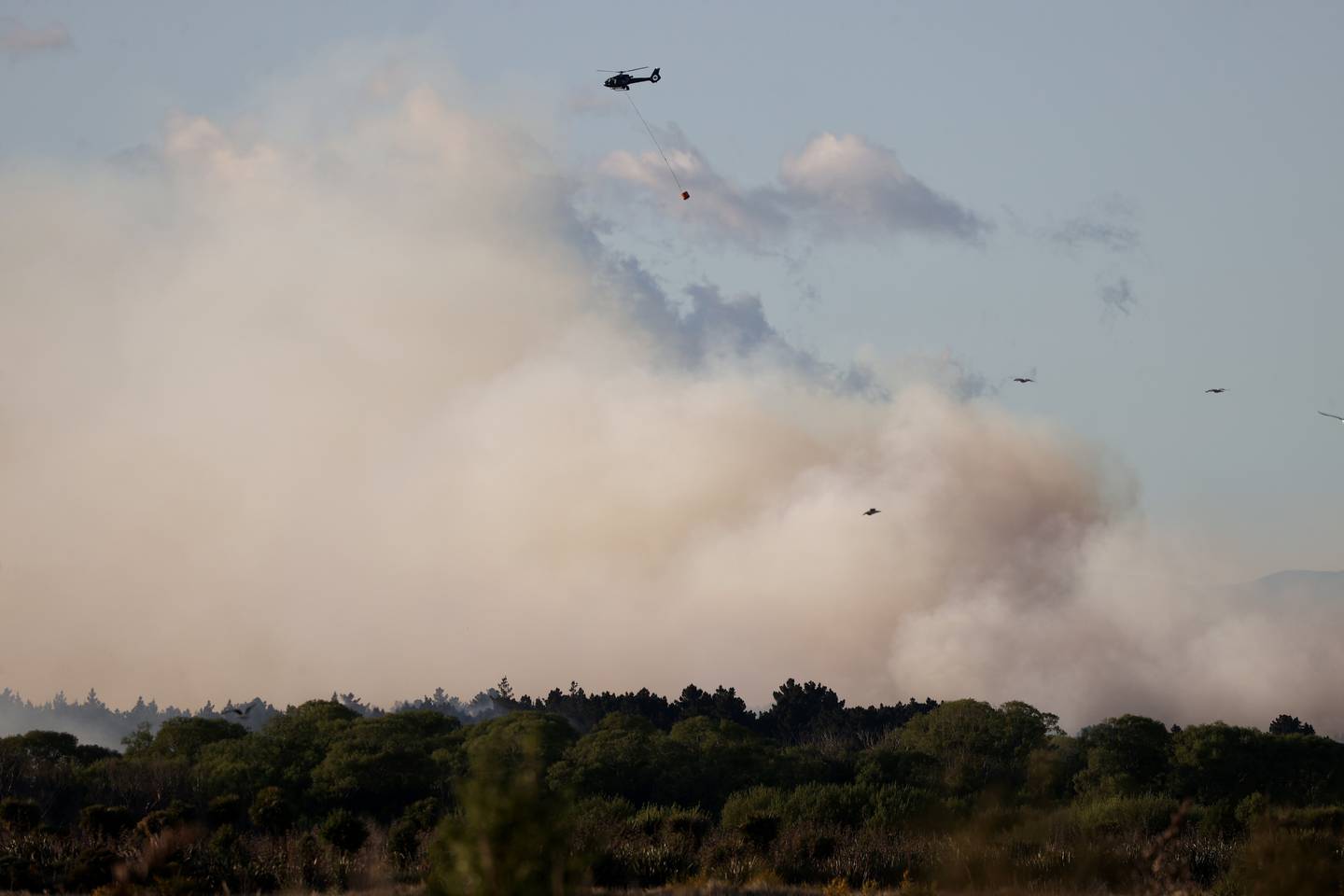 Police speaking to two ‘persons of interest’ in relation to possible cause fire