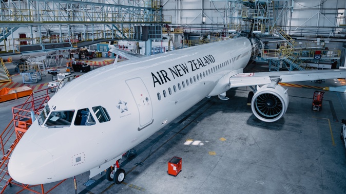 Air New Zealand's first A321neo went into domestic service last week. Photo / Supplied, Air New Zealand