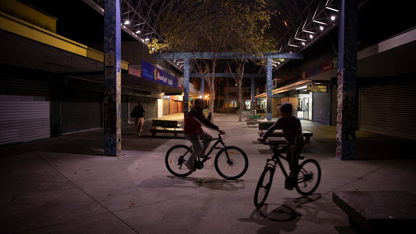 The shooting happened in the Ōtara town shopping centre. Photo / Dean Purcell