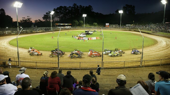 Western Springs Speedway. Photo / Greg Bowker