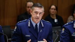 Police Commissioner Andrew Coster fronted MPs of the Justice Select Committee this morning. Photo / Mark Mitchell