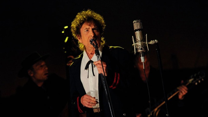 A Bob Dylan fan can get a hand-signed amendment to the star's will for $48,000. Photo / Getty Images