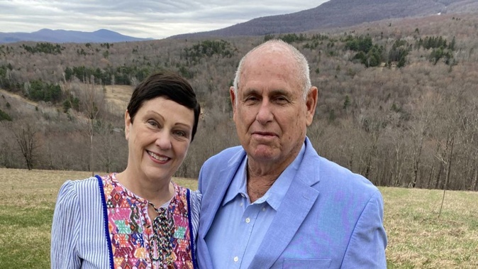 Barbara Ward (left) and husband Charles Ward, of Charleston, South Carolina, are among the customers who have been affected. Photo / Supplied