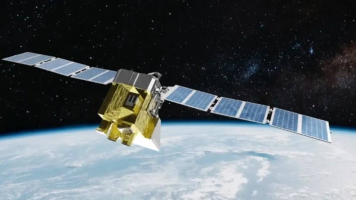 Artist’s rendering of MethaneSAT, the satellite EDF developed. Photo / Environmental Defence Fund